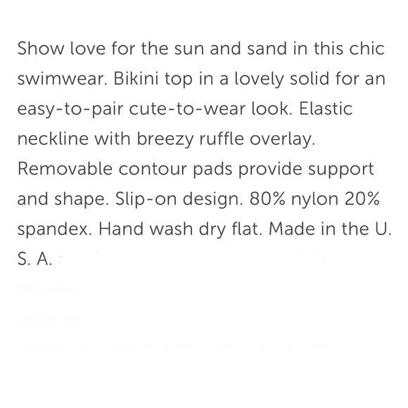 L*Space Hey Girl Bikini Top - Picture 10 of 10